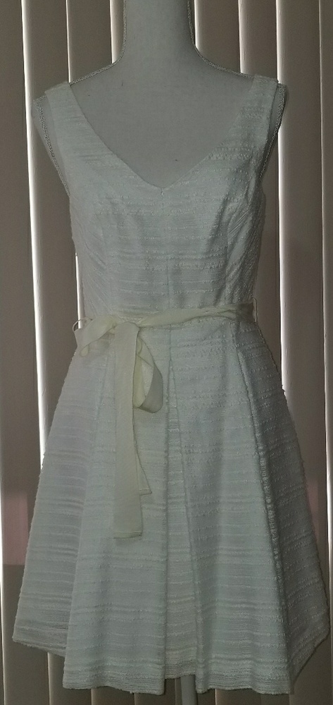 Trina Burke size 4 in white color